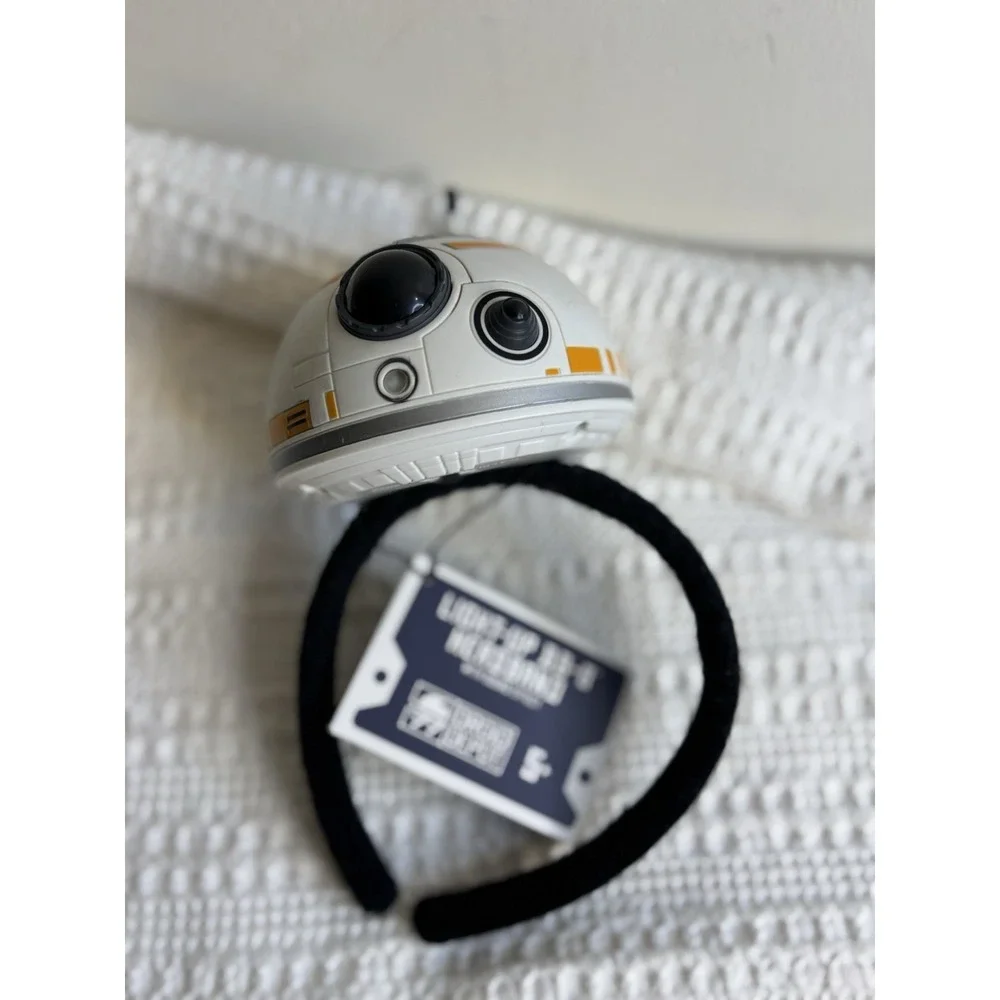 NWT! Disney Parks Galaxys Edge Star‎ Wars BB-8 Headband w Sound Lights